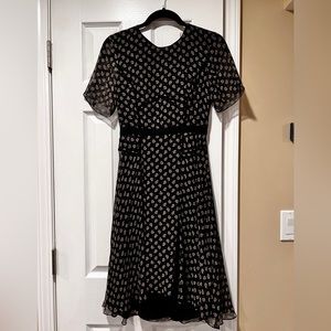 Jason Wu two layered see through mid dress XS